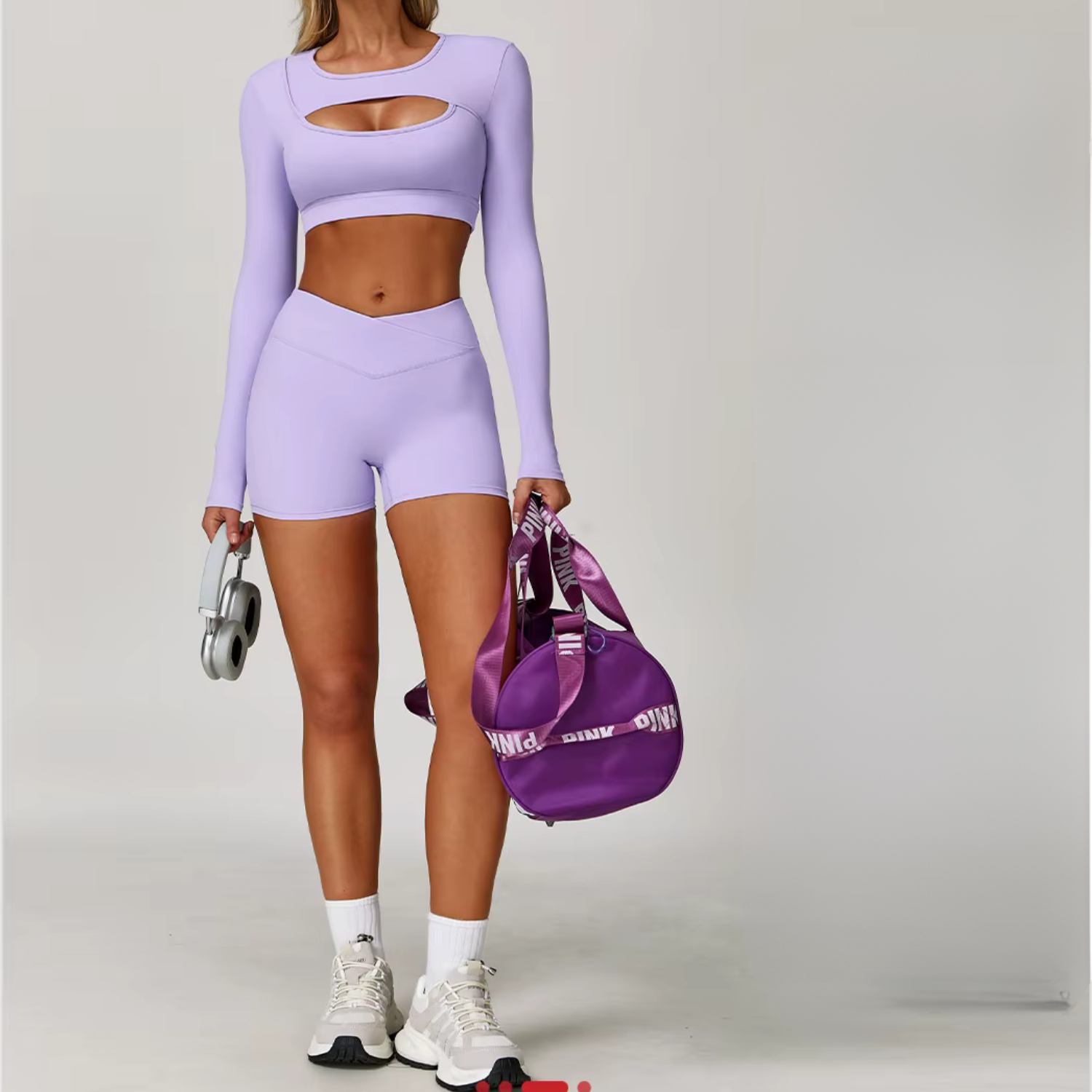 Averra High-Waist Yoga Shorts