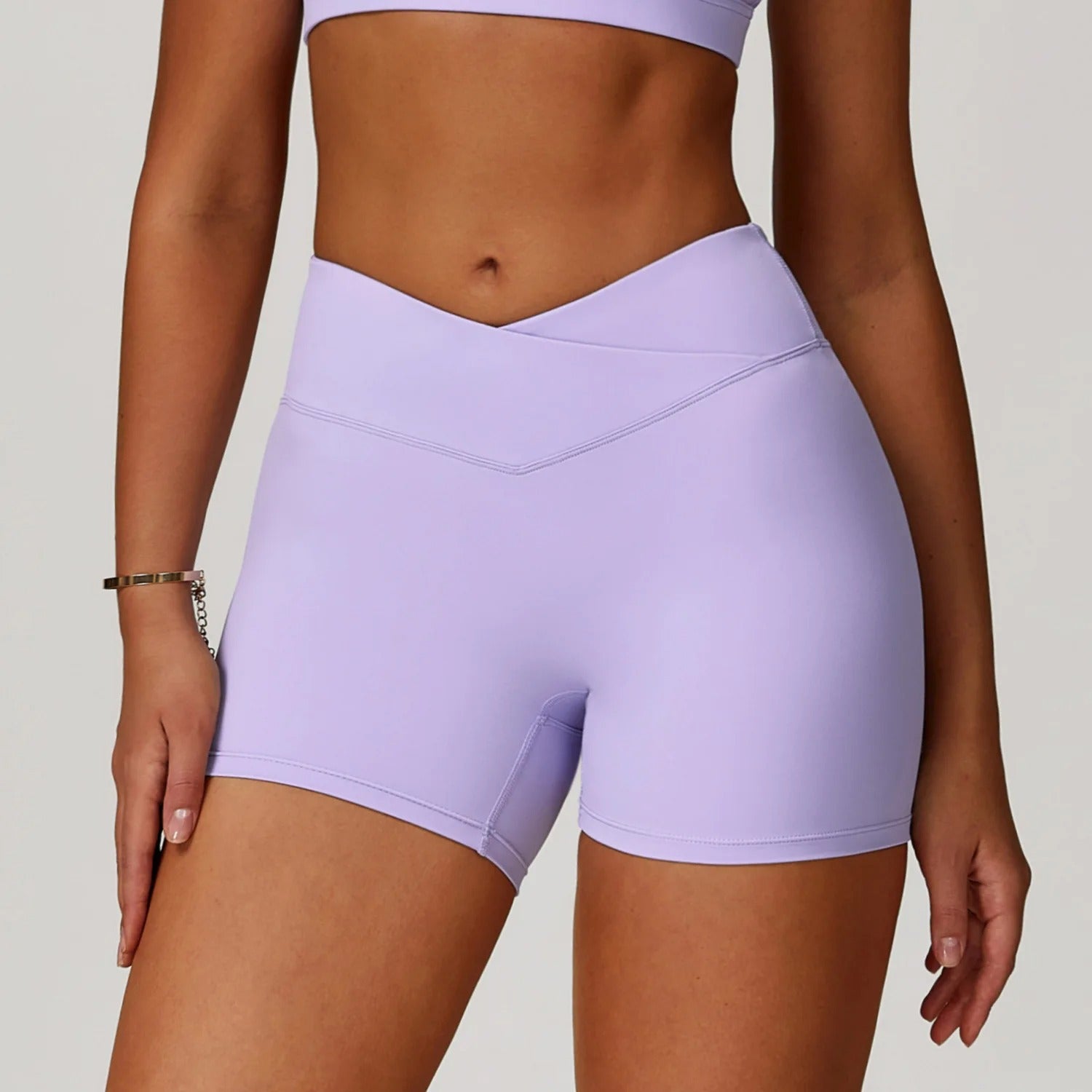 Averra High-Waist Yoga Shorts