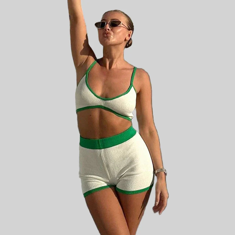 PureMotion FlexEase Luxe Shorts Set